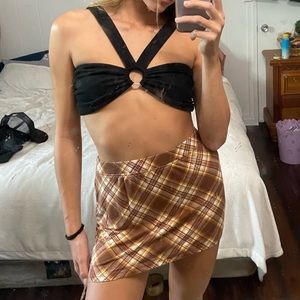 Plaid skirt